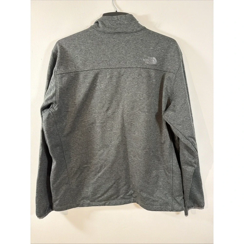 The North Face Jacket‎ Mens XL Dark Grey Full Zip High Neck Apex Lined Coat